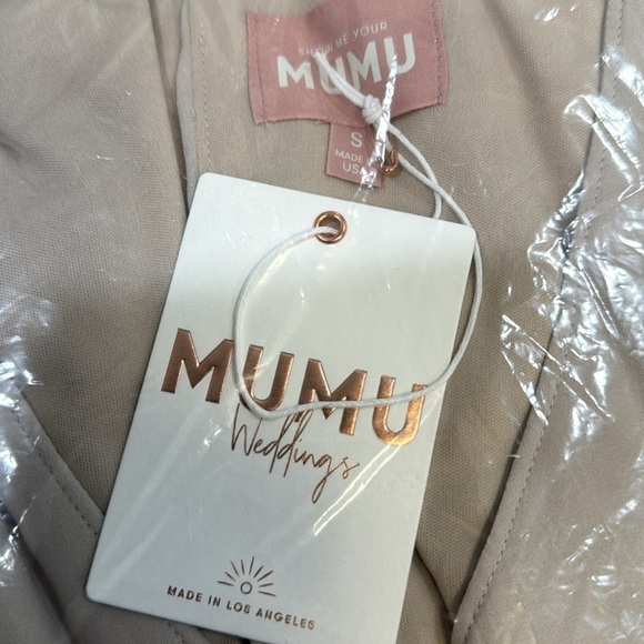 NWT Show Me Your Mumu - Bridesmaid dress - Emily Dove Grey - Small - Picture 12 of 12